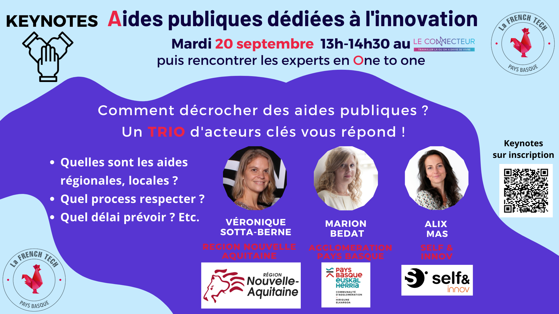 Keynotes - Aides publiques dédiées à l'innovation